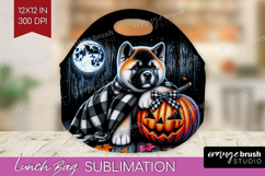 Akita Dog Lunch Bag Halloween Lunch Bug PNG Sublimation Product Image 1