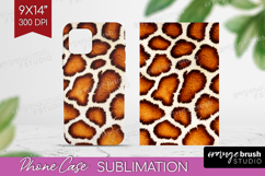Animal Print Phone Case PNG - Animal Skin Case PNG Product Image 1