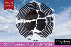 Animal Print Wind Spinner Sublimation PNG - Animal Skin Product Image 1