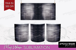 Animal Print Mug Wrap - Animal Skin Mug PNG Sublimation Product Image 1