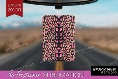 Animal Print Air Freshener PNG - Animal Skin PNG Sublimation Product Image 1