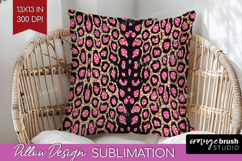 Animal Print Pillow Sublimation - Animal Skin Pillow Cover Product Image 1
