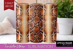 Animal Print Tumbler Wrap - Animal Skin Tumbler PNG Product Image 1
