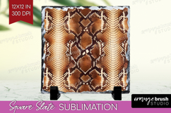 Animal Print Slate PNG - Animal Skin Square Slate Product Image 1