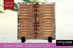 Animal Print Slate PNG - Animal Skin Square Slate Product Image 1