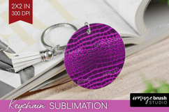 Animal Print Keychain PNG - Animal Skin Keychain Sublimation Product Image 1