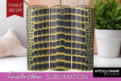 Animal Print Tumbler Wrap - Animal Skin Tumbler PNG Product Image 1