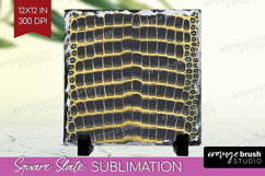Animal Print Slate PNG - Animal Skin Square Slate Product Image 1
