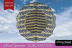 Animal Print Wind Spinner Sublimation PNG - Animal Skin Product Image 1