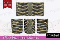 Animal Print Mug Wrap - Animal Skin Mug PNG Sublimation Product Image 1