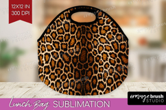 Animal Print Lunch Bag - Animal Skin Lunch Bug PNG Product Image 1