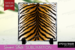 Animal Print Slate PNG - Animal Skin Square Slate Product Image 1