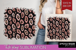 Animal Print Tote Bag - Animal Skin Tote Bag PNG Sublimation Product Image 1