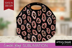 Animal Print Lunch Bag - Animal Skin Lunch Bug PNG Product Image 1