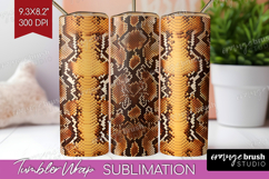 Animal Print Tumbler Wrap - Animal Skin Tumbler PNG Product Image 1