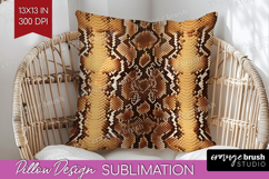Animal Print Pillow Sublimation - Animal Skin Pillow Cover Product Image 1