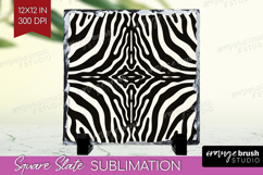 Animal Print Slate PNG - Animal Skin Square Slate Product Image 1