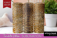 Animal Print Tumbler Wrap - Animal Skin Tumbler PNG Product Image 1