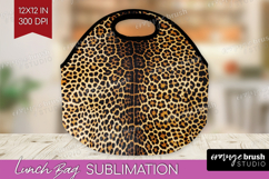 Animal Print Lunch Bag - Animal Skin Lunch Bug PNG Product Image 1