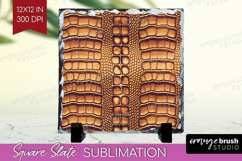 Animal Print Slate PNG - Animal Skin Square Slate Product Image 1