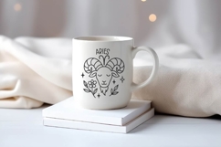 Aries Zodiac Sign SVG | Cute Horoscope Ram Astrology Design. Product Image 3
