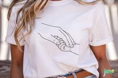 Mom and baby hands SVG PNG Product Image 5