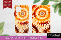 Autumn Phone Case PNG - Tie Dye Case PNG Sublimation Product Image 1