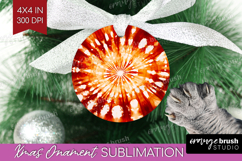 Autumn Ornament PNG - Tie Dye PNG Sublimation Product Image 1