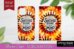 Inspirational Quote Phone Case PNG - Autumn Tie Dye Case PNG Product Image 1