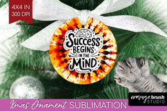 Inspirational Quote Ornament PNG - Autumn Tie Dye PNG Product Image 1