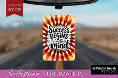 Inspirational Quote Air Freshener PNG - Autumn Tie Dye PNG Product Image 1