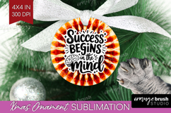 Inspirational Quote Ornament PNG - Autumn Tie Dye PNG Product Image 1
