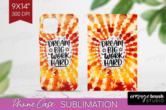 Inspirational Quote Phone Case PNG - Autumn Tie Dye Case PNG Product Image 1
