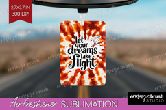 Inspirational Quote Air Freshener PNG - Autumn Tie Dye PNG Product Image 1