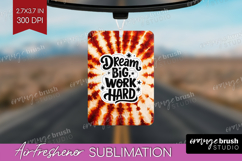 Inspirational Quote Air Freshener PNG - Autumn Tie Dye PNG Product Image 1