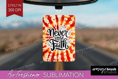 Inspirational Quote Air Freshener PNG - Autumn Tie Dye PNG Product Image 1
