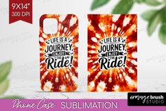 Inspirational Quote Phone Case PNG - Autumn Tie Dye Case PNG Product Image 1