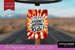 Inspirational Quote Air Freshener PNG - Autumn Tie Dye PNG Product Image 1