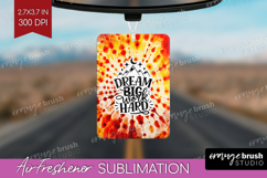 Inspirational Quote Air Freshener PNG - Autumn Tie Dye PNG Product Image 1