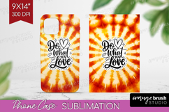 Inspirational Quote Phone Case PNG - Autumn Tie Dye Case PNG Product Image 1