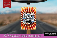 Inspirational Quote Air Freshener PNG - Autumn Tie Dye PNG Product Image 1