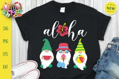 Aloha Gnomes Svg, Summer Gnomes Svg, Gnomes Svg Product Image 1