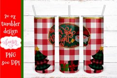 BUNDLE Christmas tumbler wrap for sublimation, 11 PNG Product Image 6