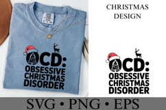 Obsessive Christmas Disorder Svg | Christmas svg | Shirt Svg Product Image 2