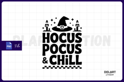Hocus Pocus and Chill Halloween PNG Design Product Image 1