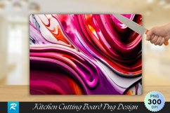 Marble Texture Cutting Board Sublimation Design Product Image 1