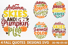 Fall Quotes Designs SVG Product Image 1