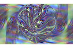 Abstract iridescent Iridescent texture background. Product Image 1