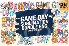 Game Day Sublimation PNG Bundle 300 DPI Product Image 1