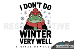 Funny winter graphic PNG Retro winter Sublimation PNG Product Image 1